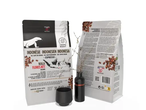 WALA, Specialty Espresso Coffee Bean, CROP and ROAST, Flores Bajawa Indonesia, Semi Washed