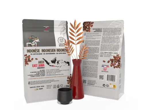 AKEH, Premium Coffee Bean, Automatic, CROP and ROAST, East Jawa Bondowoso Indonesia, Washed